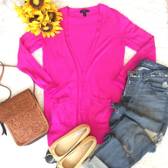 J. Crew Sweaters - J. Crew classic merino wool soft long cardigan